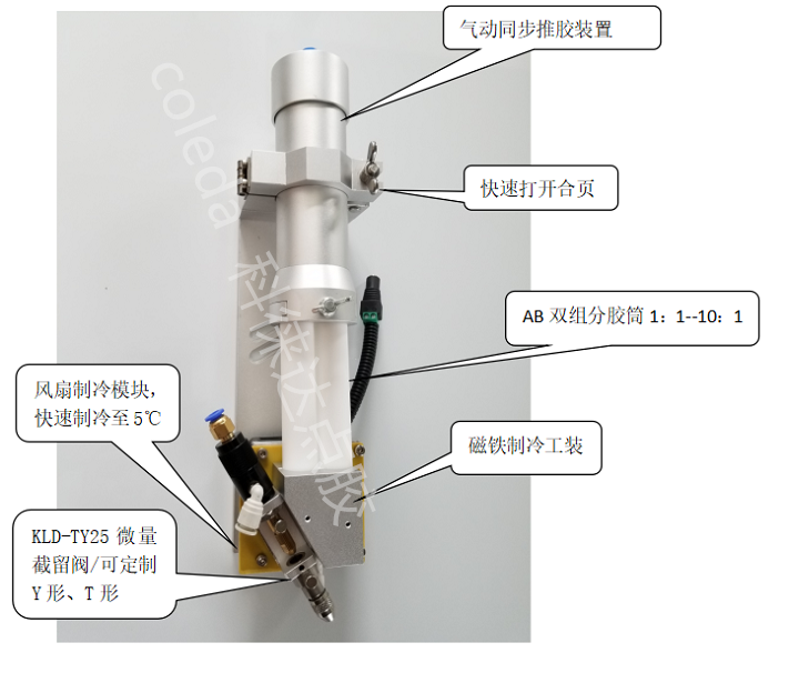 KLD-50ABL 雙組分制冷工裝