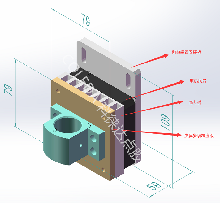 30CC/50CC針筒制冷加熱定制工裝