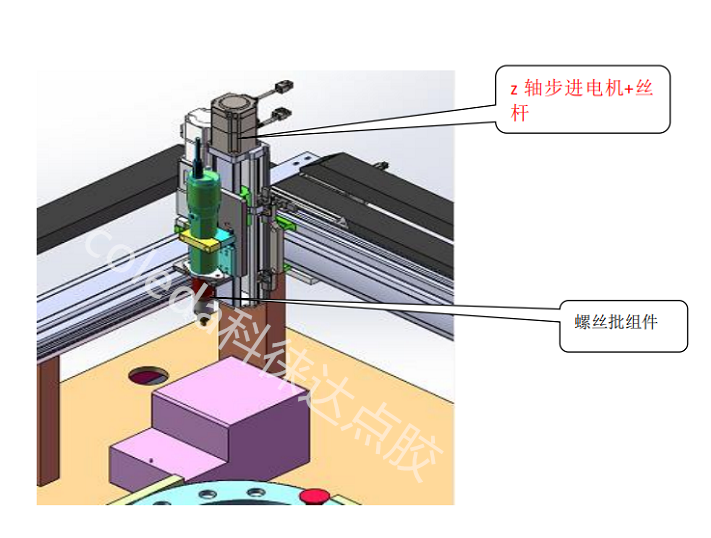 coleda 龍門式定制自動(dòng)鎖螺絲機(jī)